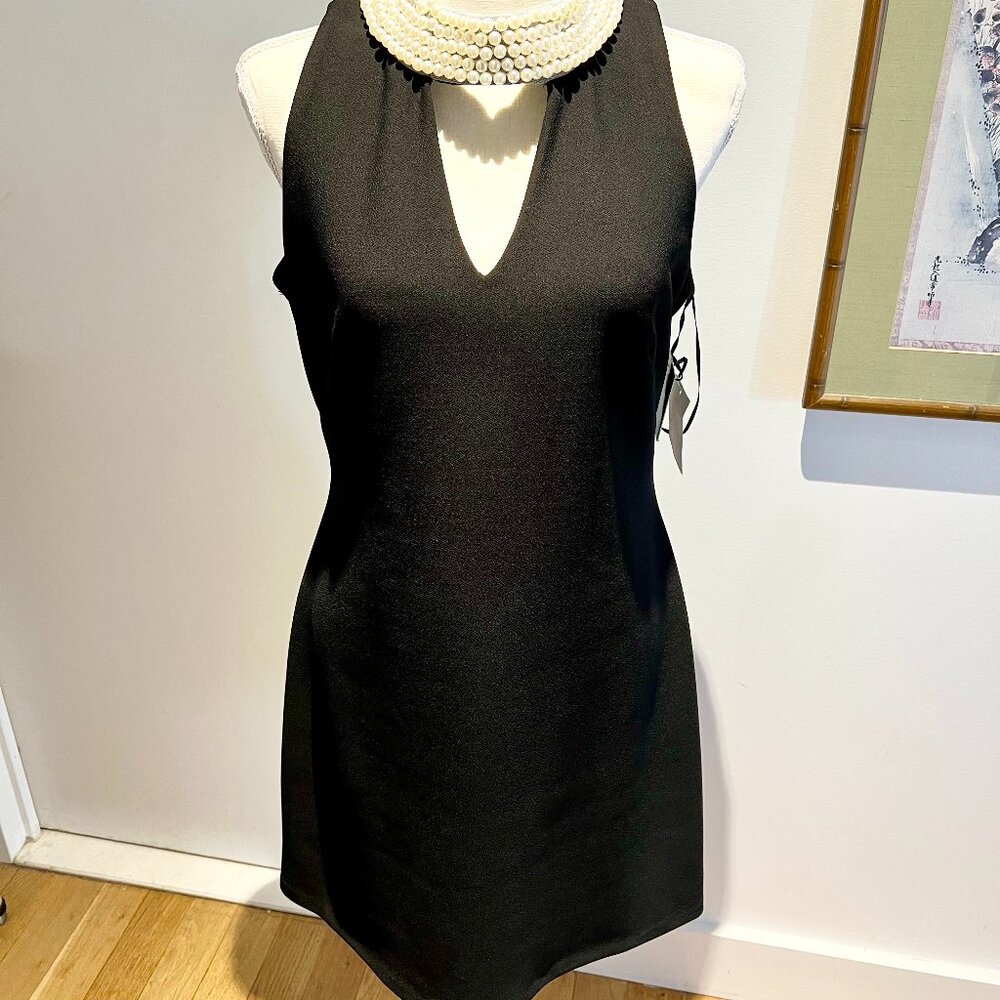 BRAND NEW GORGEOUS LBD WITH PEARL COLLAR